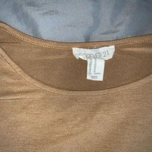 Tan medium dress